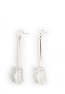 Серьги Mango - QUARTZ