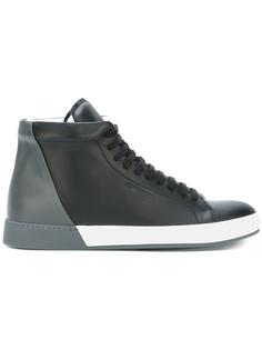 хайтопы с панельным дизайном  Jil Sander
