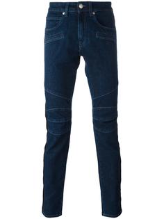 джинсы кроя слим с контрастными вставками Pierre Balmain