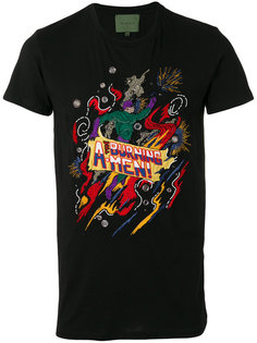 футболка с принтом Amen