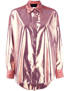 рубашка с блестящей отделкой Michel Klein
