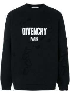 толстовка с принтом логотипа Givenchy