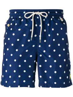 пляжные шорты в горошек  Polo Ralph Lauren