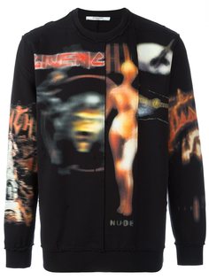 толстовка с принтом heavy metal Givenchy