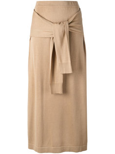 трикотажный юбка с завязками  Joseph