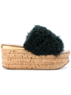 мюли Camille на платформе Chloé