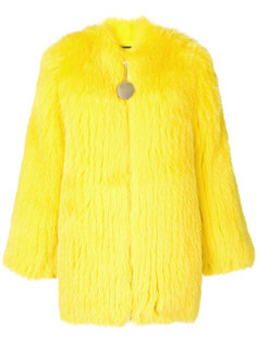 куртка из лисьего меха без воротника Givenchy