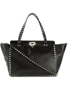 трапециевидная сумка-тоут Rockstud Valentino