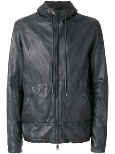 front pocket hooded jacket Giorgio Brato