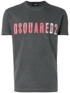 футболка с логотипом Dsquared2