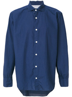 рубашка с мелким принтом Eleventy