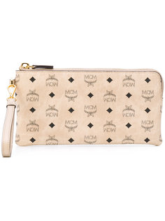 printed clutch bag MCM