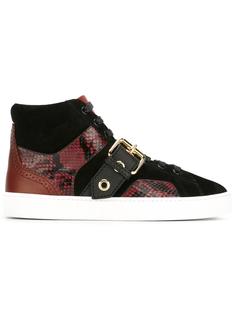 хайтопы с ремешками Burberry