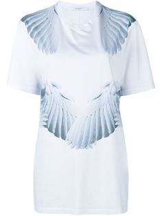 футболка с принтом в виде крыльев Givenchy