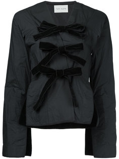 пиджак с бархатными бантами Ms Min