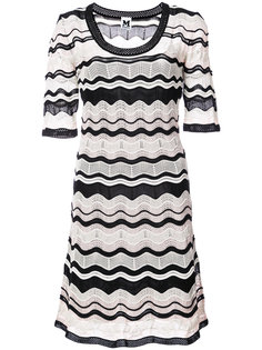 платье с волнистым узором M Missoni