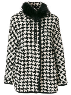 пальто в ломаную клетку  Ermanno Scervino