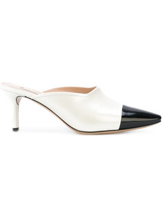 colour block mules Casadei