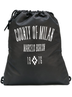 Jak Gym drawstring backpack Marcelo Burlon County Of Milan