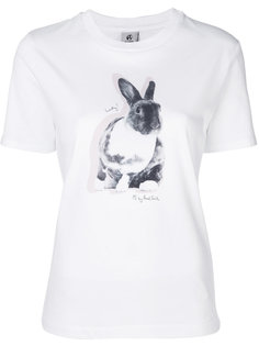 футболка с кроликом  Paul Smith
