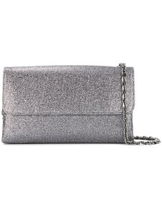 foldover glittered clutch bag Casadei