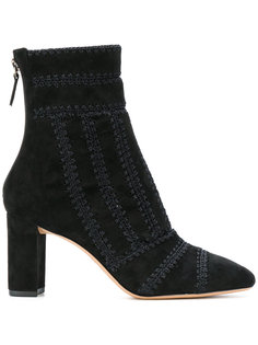 zipped embroidered boots Alexandre Birman