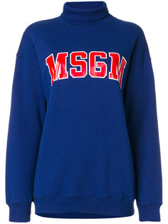 свитер с логотипом  MSGM