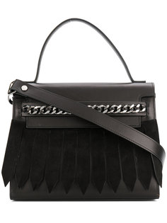 chain-trimmed tote bag Casadei