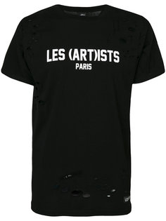 graphic printed distressed T-shirt Les (Art)Ists