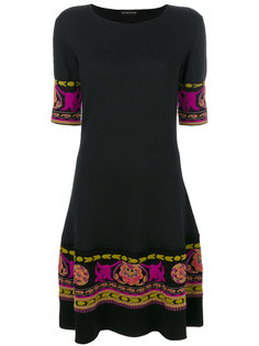 платье с вышивкой по краю  Etro