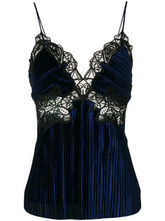lace inserts top  Jonathan Simkhai