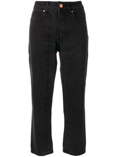 fixed pleat cropped jeans Aalto