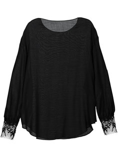 lace cuff jumper  Ms Min