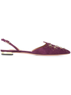 туфли Cosmic Star с открытой пяткой Aquazzura