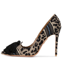 Love Tassel leopard pumps  Aquazzura