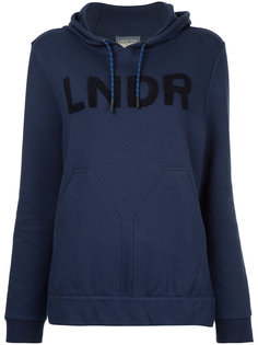 logo print hoodie Lndr