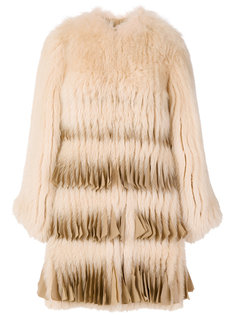 pleated-hem coat Givenchy