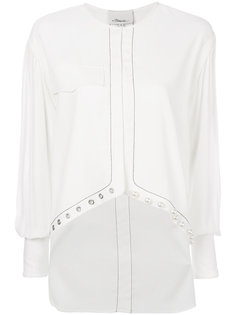 рубашка с жемчужными бусинами 3.1 Phillip Lim