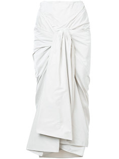 юбка с драпировкой Jil Sander