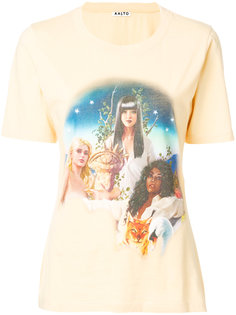 Airbrush print T-shirt  Aalto