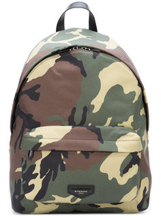 camouflage print backpack Givenchy