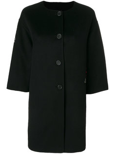 пальто с вышитым драконом  Ermanno Scervino