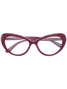 cat eye glasses Dolce & Gabbana Eyewear