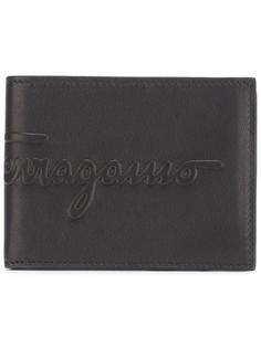 кошелек с тисненым логотипом Salvatore Ferragamo