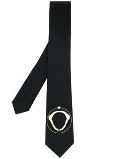 галстук с изображением челюсти акулы Givenchy