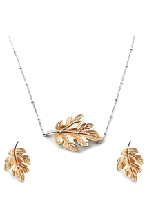 Комплект: колье, серьги Fiore Lune