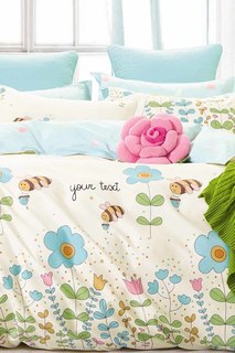 Постельное белье Евро, 50х70 Jardin