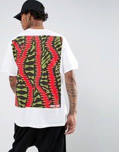 Оверсайз-футболка с принтом на спине HNR LDN - Белый Honour