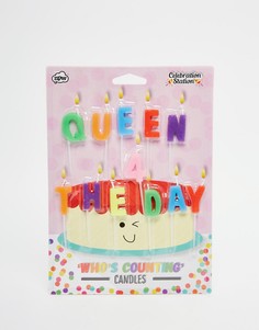 Свечи для торта NPW Queen For The Day - Мульти