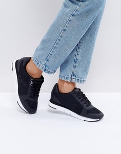 Черные сетчатые кроссовки Calvin Klein Jeans Taline - Черный